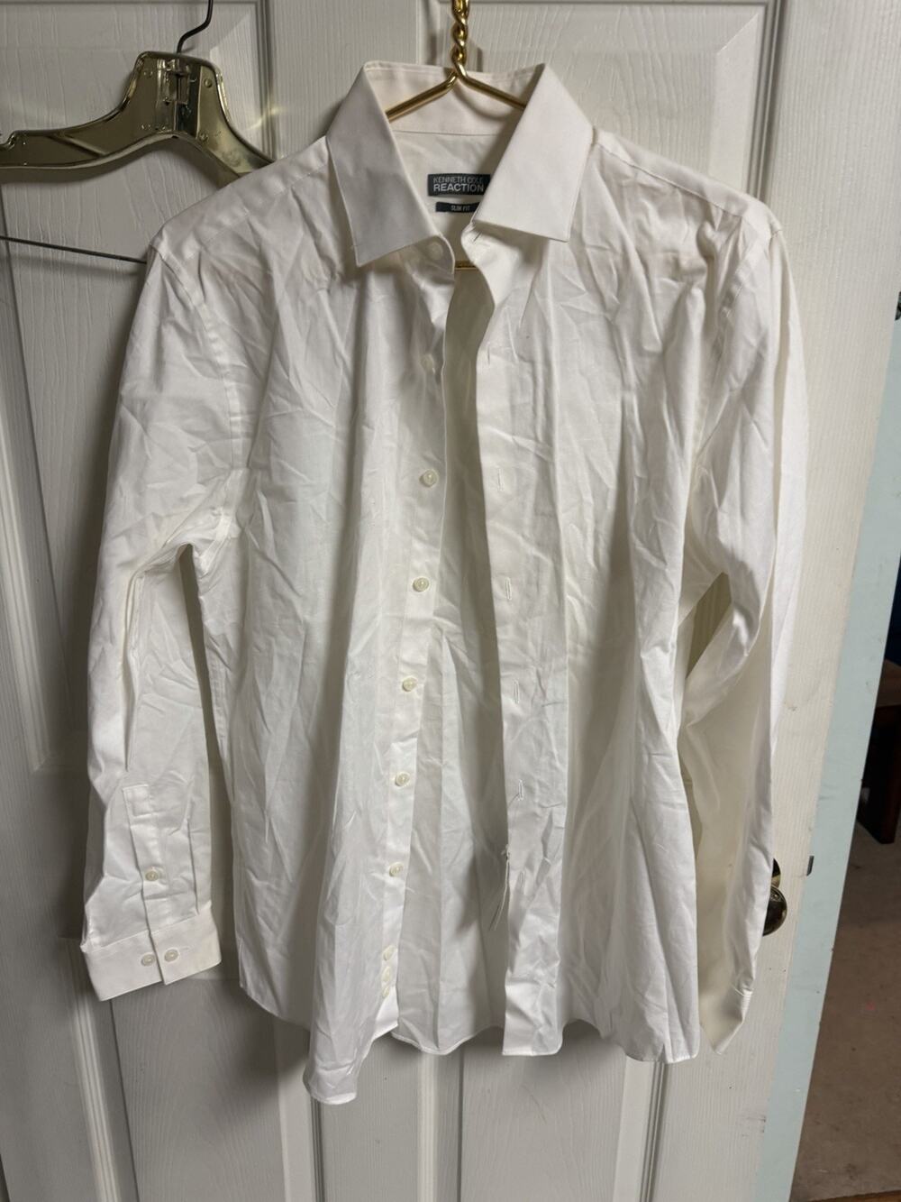 Kenneth Cole Reaction Men’s Button Down dress Shirt Size Medium 15 32/33 New
